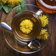 Photo of dandelion tea 2.