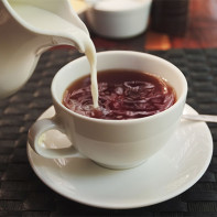 Photos of black tea with milk