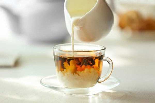 Recipes for tea with milk